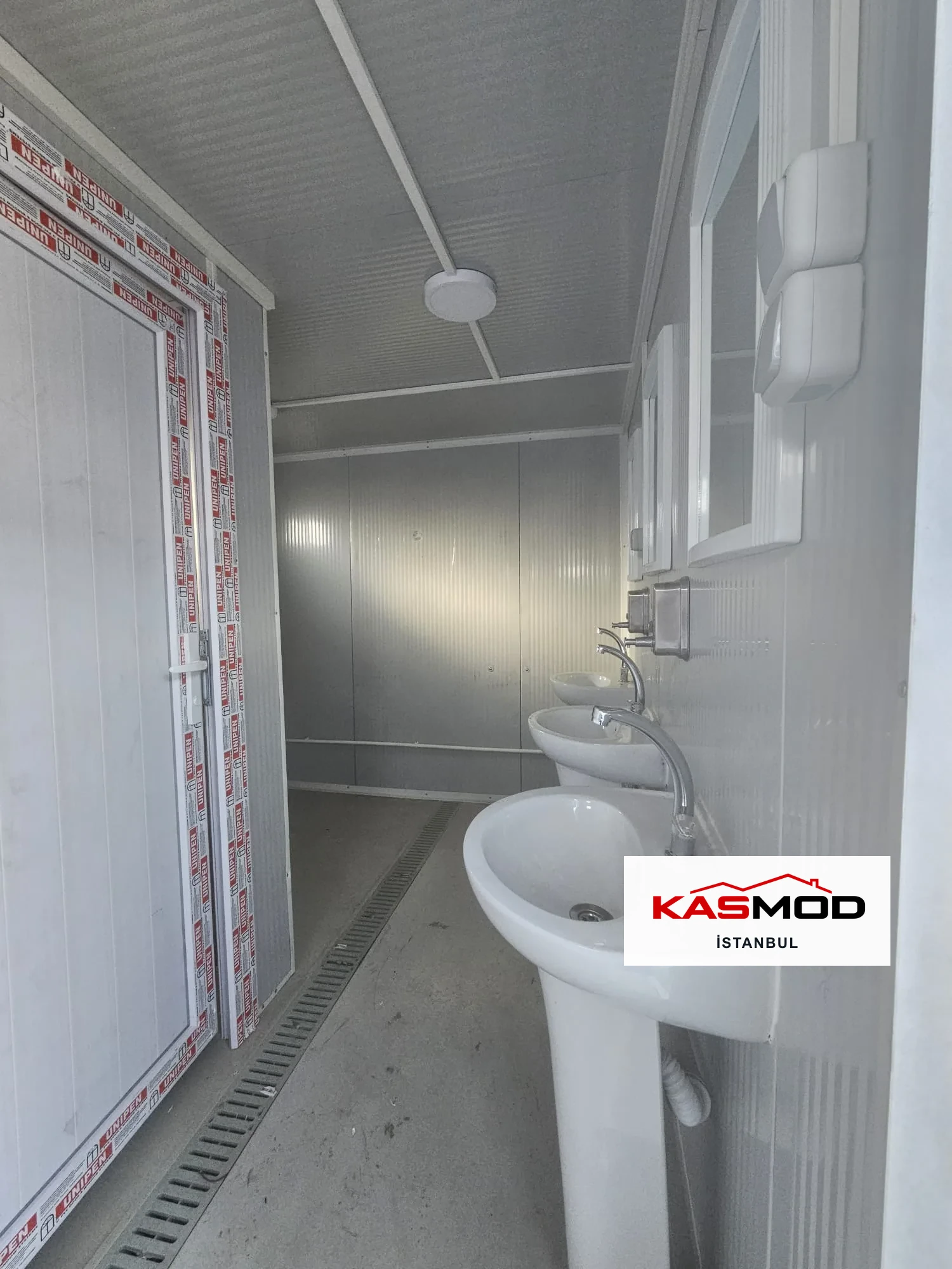 WC ve Duş Sistemleri uygulama örneği