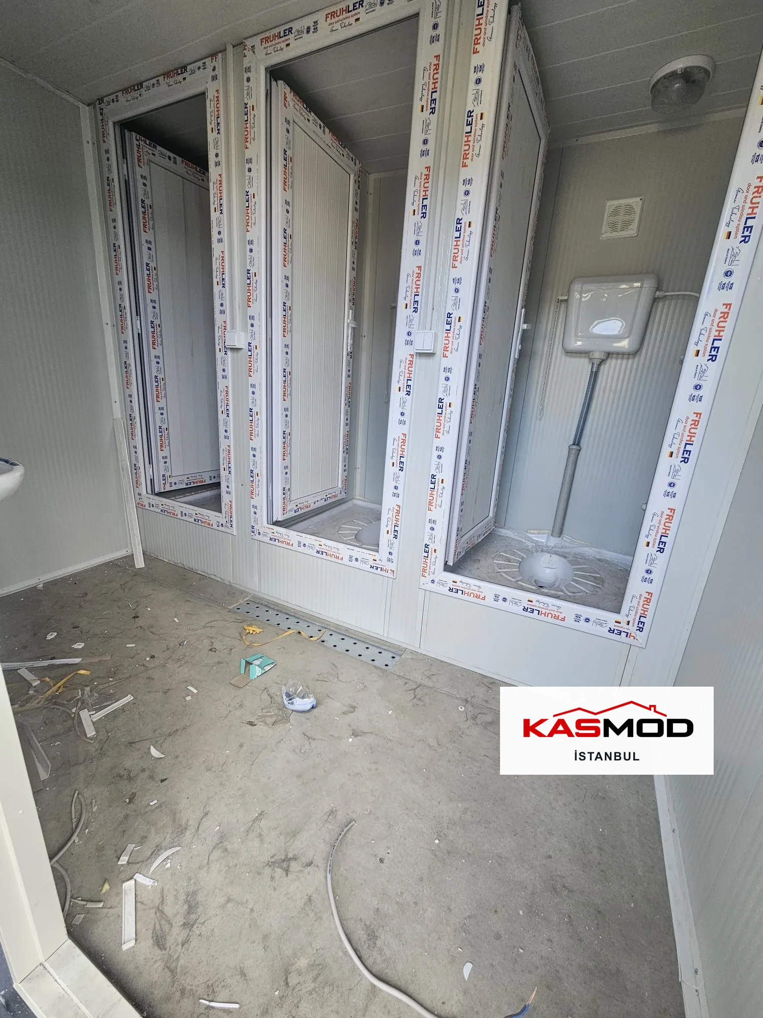 WC ve Duş Sistemleri uygulama örneği