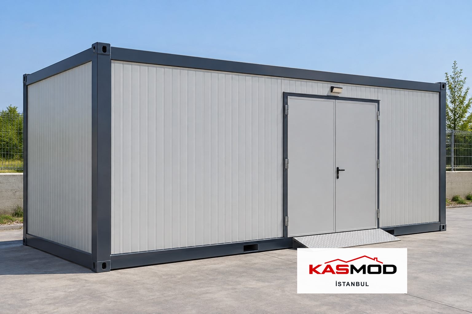 Atık Depolama Konteyneri — 3 × 6 m, depolama amaçlı, tıbbi atık için için temsili görsel
