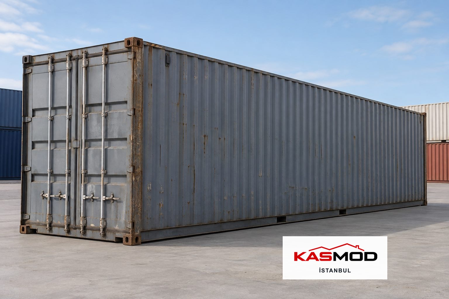 ISO Yük Konteyneri — 45 ft, ikinci el, high cube için temsili görsel