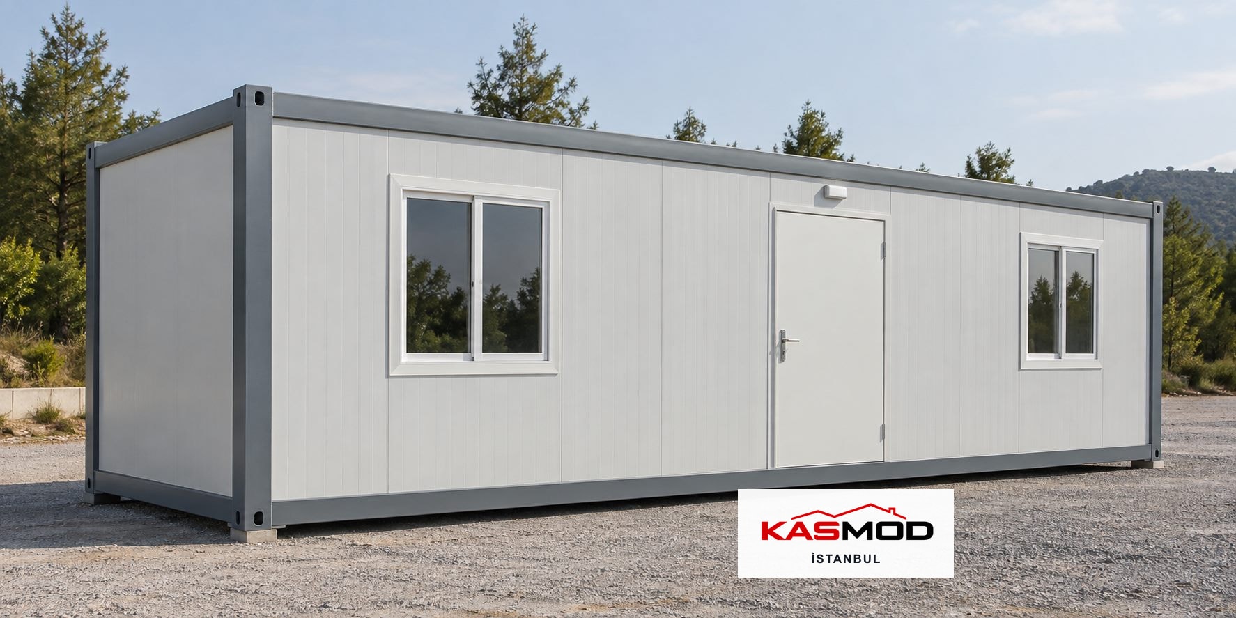 Modüler Konteyner — 300 × 700, tam donanımlı için temsili görsel