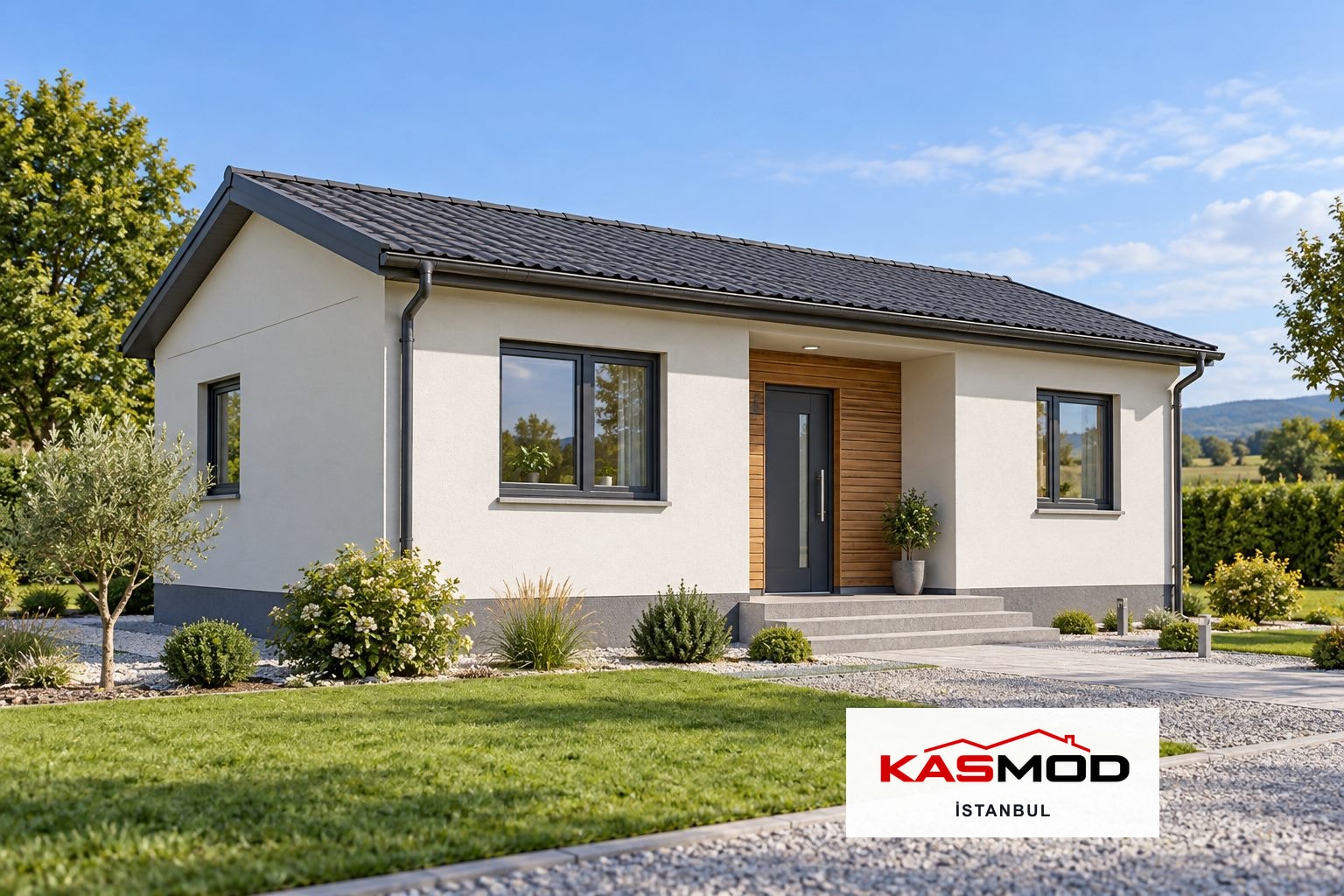 Prefabrik Konut — 40 m² için temsili görsel