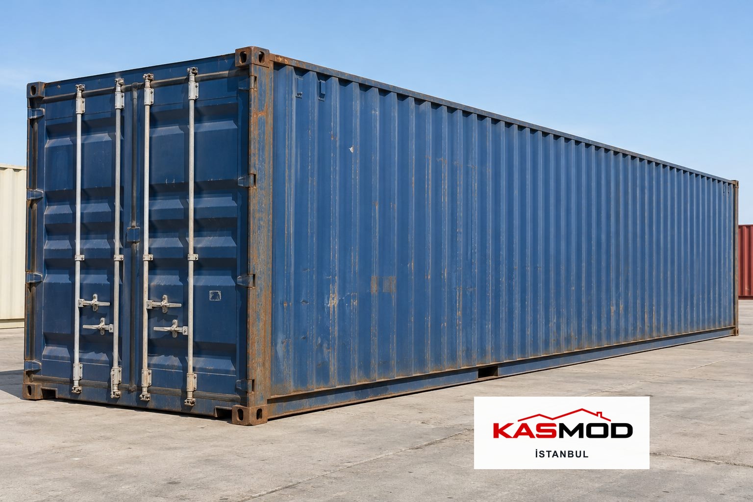 ISO Yük Konteyneri — 40 ft, ikinci el için temsili görsel